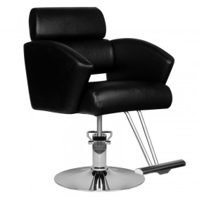 Парикмахерское кресло HAIR SYSTEM HS02 черное